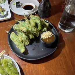 Shishito peppers, a must appetizer. Shishito peppers, a must appetizer.