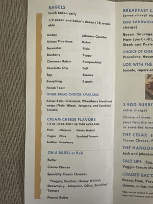 Menu photo 3 Mr. Bagel Meister Leland, NC