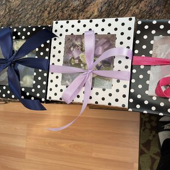 Bloom - Corsages displayed in a box with ribbon - Florists Near Me