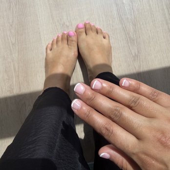 Archer Nail Studio - Volcano pedicure and French gel manicure - Nail Salons Near Me - Fort Lauderdale, Florida