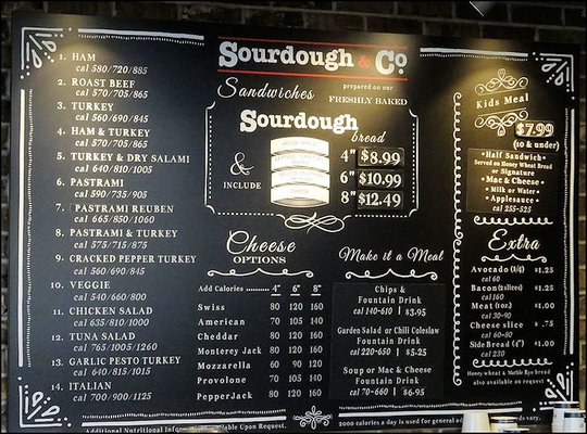 Menu photo 1 Sourdough & Co Rocklin, CA Menu photo 1 Sourdough & Co Rocklin, CA