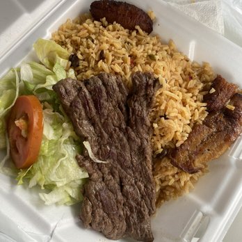 El Pilón Sabor Boricua - This garbage is the churrasco. Don't waste your money. The chimichuri sauce was just vinegar with pepper, onion & cilantro. TRASH! - Puerto Rican Near Me - San Antonio, Texas El Pilón Sabor Boricua - This garbage is the churrasco. Don't waste your money. The chimichuri sauce was just vinegar with pepper, onion & cilantro. TRASH! - Puerto Rican Near Me - San Antonio, Texas