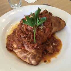 Cafe Acqua - Calzone $13.90 lunch menu