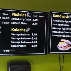 Douglas Donuts - Menu