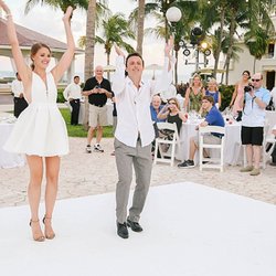 Clap it up for these ROCKstarz who were so fun to work with, Christina and Geoff!