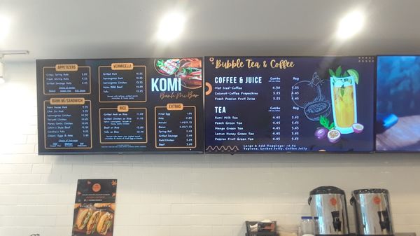 Menu photo 1 Komi Banh Mi Bar Toronto, ON