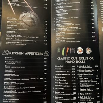Kumo - Menu - Japanese Near Me - Buffalo, New York