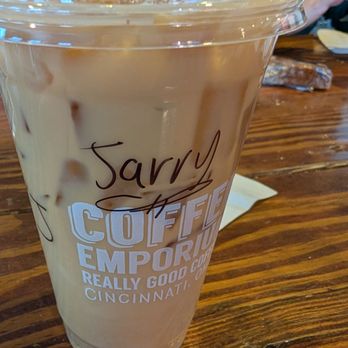 Coffee Emporium - Cold brew with oat milk and vanilla. - Coffee & Tea Near Me - Cincinnati, Ohio Coffee Emporium - Cold brew with oat milk and vanilla. - Coffee & Tea Near Me - Cincinnati, Ohio