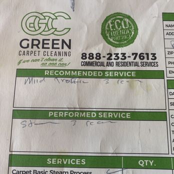 Green Carpet Cleaning Deals - That's their work order - Carpet Cleaning Near Me Green Carpet Cleaning Deals - That's their work order - Carpet Cleaning Near Me
