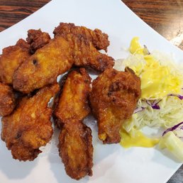 Soy garlic wings