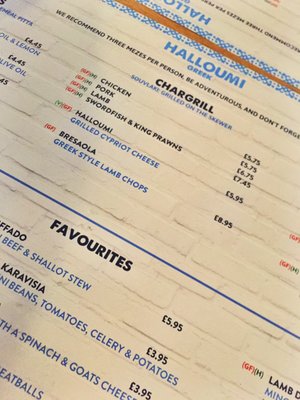 Menu photo 5 Halloumi Glasgow, GLG
