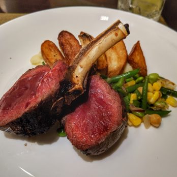 Gallery Restaurant - Elk ribs with succotash and fingerling potatoes. Everything was perfectly prepared. - New American Near Me - Charlotte, North Carolina