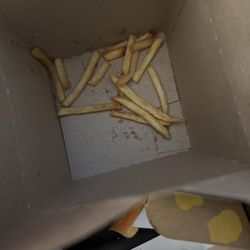 This is how many fries in a happy meal