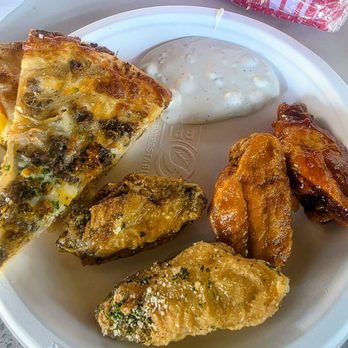 Wingnutz Buffalo - My gf dinner plate!!! - Chicken Wings Near Me - Cheektowaga, New York Wingnutz Buffalo - My gf dinner plate!!! - Chicken Wings Near Me - Cheektowaga, New York