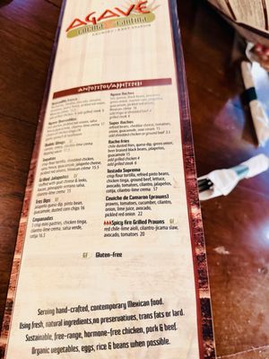 Menu photo 1 Agave Cocina & Cantina Redmond, WA