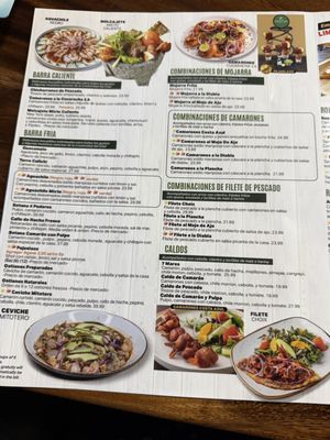 Menu photo 8 Mariscos Choix Pico Rivera, CA
