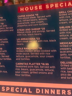 Menu photo 6 Cantina's Mexican Kitchen Clermont, FL