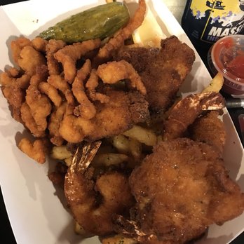 Claws - Fried shrimp and chips - Seafood Near Me - West Sayville, New York