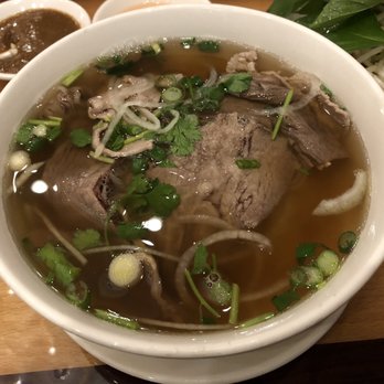 Pho Dulles 75 - P16: Slices of eye-of-round steak, well-done brisket, and well-done flank. - Vietnamese Near Me - Herndon, Virginia