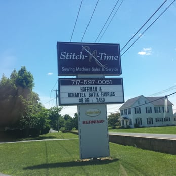 Stitch-N-Time - Outside the shop - Embroidery & Crochet Near Me - Greencastle, Pennsylvania