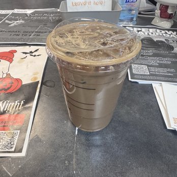 Coffee N’ Comics - Smores  latte iced - Coffee & Tea Near Me - Reno, Nevada