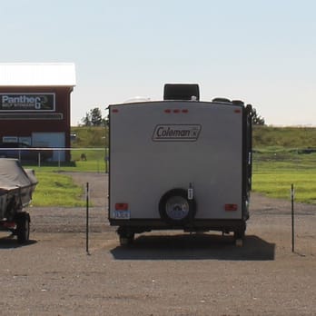 Panther Self Storage - Outside Storage - Outside storage is available for RV's, boats, trailers. - Self Storage Near Me - Cedar Falls, Iowa
