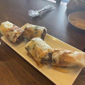Julie's Noodles - Beef burrito appetizer (4 pieces) - Noodles Near Me - Austin, Texas