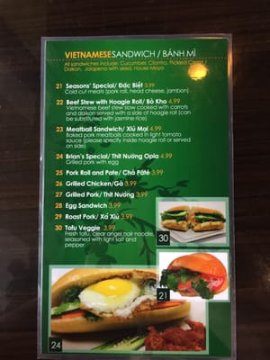Menu photo 5 My Seasons Cafe Pinellas Park, FL