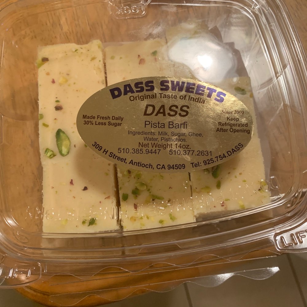 Dass Sweets - Pistachio burfi - Desserts Near Me - Antioch, California Dass Sweets - Pistachio burfi - Desserts Near Me - Antioch, California