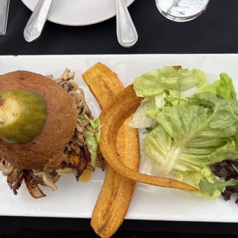 Oyo - Jerk chicken sandwich - Latin American Near Me - Pleasanton, California