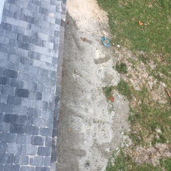 Fences and Pavers By Design - Clown. All I wanted was a patio to go up to the grass so my dog would not have any dirt to dig. - Fences & Gates Near Me
