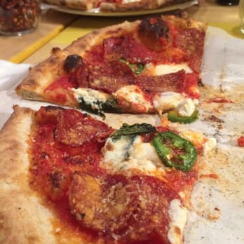 Pitfire Pizza - Pepperoni jalapeño and goat cheese - Pizza Near Me - Costa Mesa, California