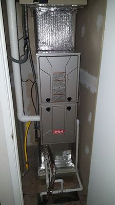 High Efficiency furnace installation - High Efficiency furnace installation. Replacement existing 80% furnace on new 95% + Efficiency gas furnace High Efficiency furnace installation - High Efficiency furnace installation. Replacement existing 80% furnace on new 95% + Efficiency gas furnace