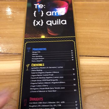 Dot Wo - Drink menu - Chinese Near Me - Oklahoma City, Oklahoma