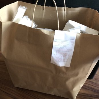 Fronteras Mexican Restaurant - Huge toGo bag of three items lol - Mexican Near Me - Lenexa, Kansas