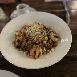 Local and Company Food+Drink - Farro & Gulf Shrimp