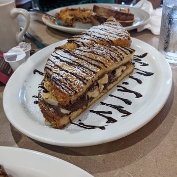 Kristof's Kafe - Nutella Banana French Toast - American Near Me - Davie, Florida