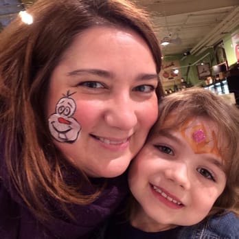 Eckert's Millstadt Fun Farm - Frozen face painting fun at Eckert's! The smiles tell the story. :0) - Pick Your Own Farms Near Me - Millstadt, Illinois