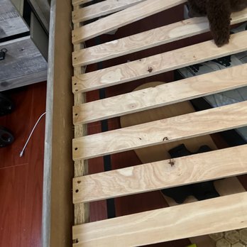 Ashley Store - Broken bed not covered under warranty in less than a year stay away - Furniture Stores Near Me - West Covina, California