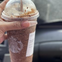 Starbucks - Java chip frappe Extra Java chips Extra chocolate And other additions