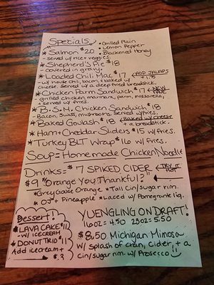 Menu photo 4 Kennedy's Irish Pub Waterford, MI