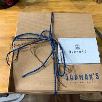 Orrman's Cheese Shop - The gift box that I have them sent to Atlanta - Cheese Shops Near Me - Charlotte, North Carolina Orrman's Cheese Shop - The gift box that I have them sent to Atlanta - Cheese Shops Near Me - Charlotte, North Carolina