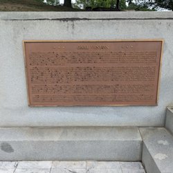 Coleman Hill Park - Carl Vinson memorial in Coleman Hill Park, Macon