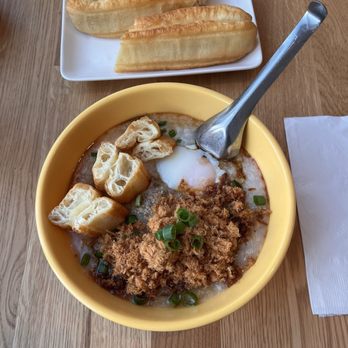 Cozy Congee - Chinese Pork Threads & Donut + Chinese donut add-on - Chinese Near Me - Portland, Oregon Cozy Congee - Chinese Pork Threads & Donut + Chinese donut add-on - Chinese Near Me - Portland, Oregon