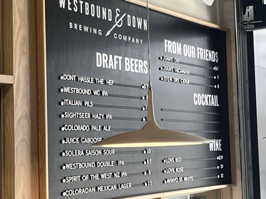 Westbound & Down Brewing Company by null