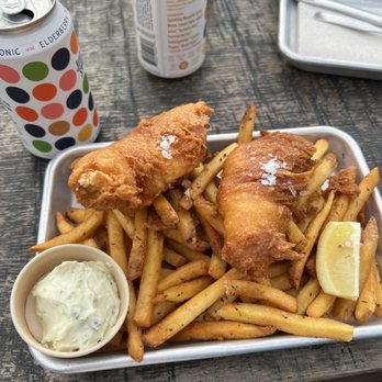 Hook Fish - Fish (lingcod) and chips - Seafood Near Me - San Francisco, California Hook Fish - Fish (lingcod) and chips - Seafood Near Me - San Francisco, California