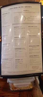 Menu photo 5 California MoMo Kitchen Sunnyvale, CA