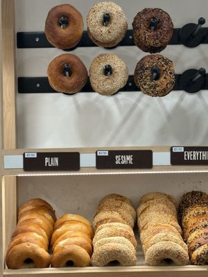 Modern Bread and Bagel by null