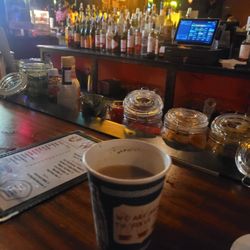 Skinny Dennis - Grab a "coffee-whacker".  Brooklyn's cousin is rockin ALWAYS!