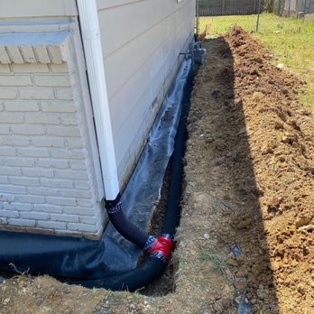 High Status Renovation - French drain being installed - General Contractors Near Me High Status Renovation - French drain being installed - General Contractors Near Me